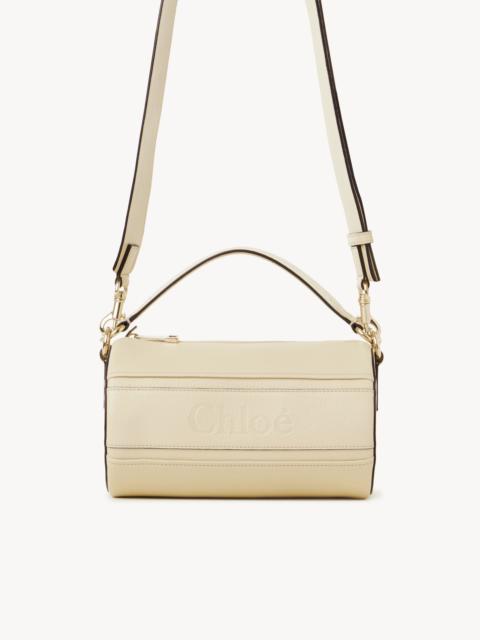 Chloé WOODY TUBE SHOULDER BAG IN GRAINED LEATHER