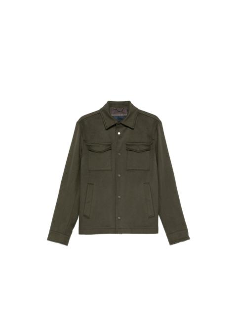 Herno Herno Green Jackets - Shirt Jackets Men