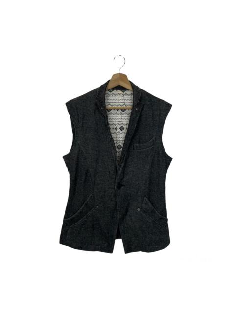 PPFM RARE TANKTOP VEST PPFM NICE LINING PUNK STYLE DESIGN