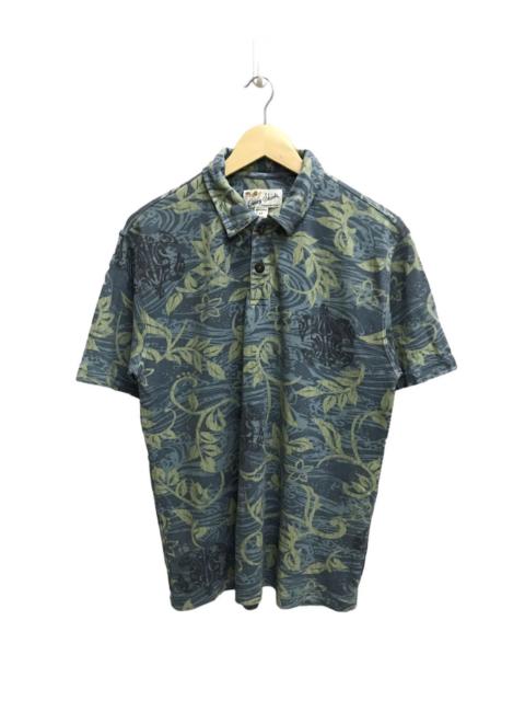 Other Designers VINTAGE CRAZY SHIRT HAWAIIAN POLO TSHIRT
