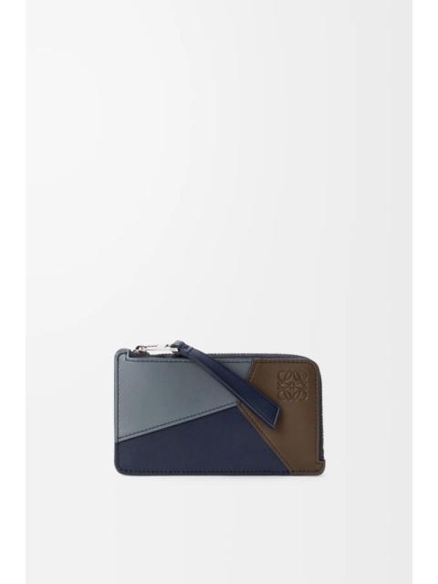 Loewe Loewe Puzzle Card Holder Blue Grey/Navy