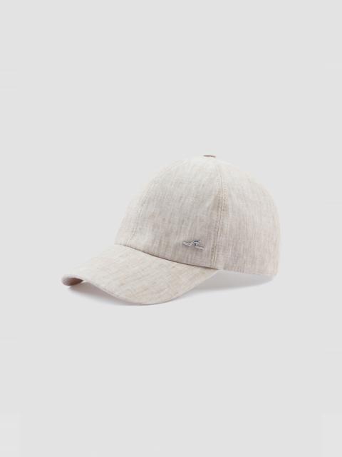 Paul & Shark LINEN BASEBALL CAP