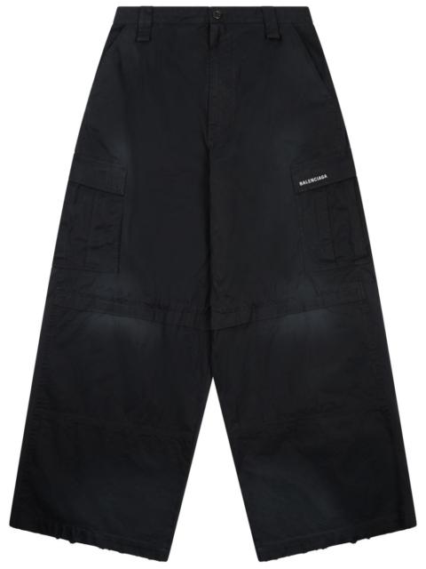 BALENCIAGA COTTON HYBRID PANTS