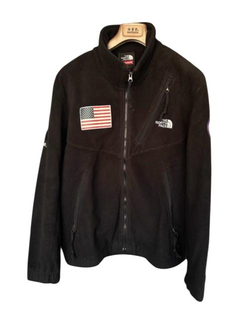 Other Designers THE NORTH FACE TNF X SUPREME USA FLEECE JACKET SIZE L
