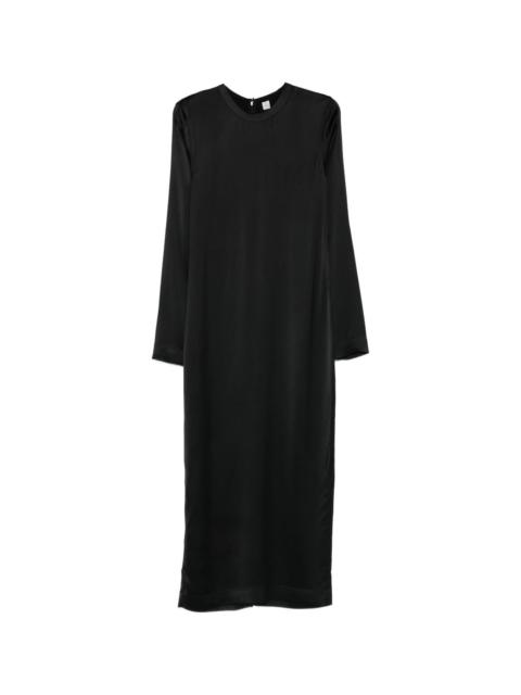 TOTEME Satin long dress