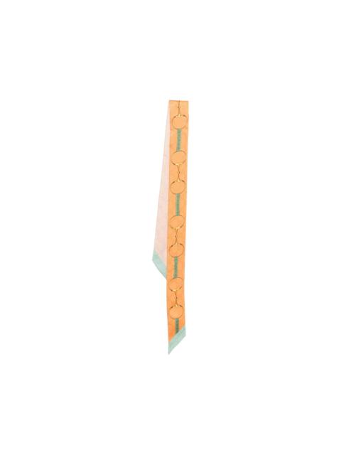 GUCCI Gucci Orange Scarves Men