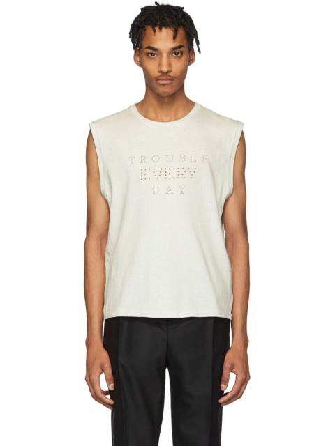 NWT - SS20 Saint Laurent Paris Trouble Every Day Sleeveless