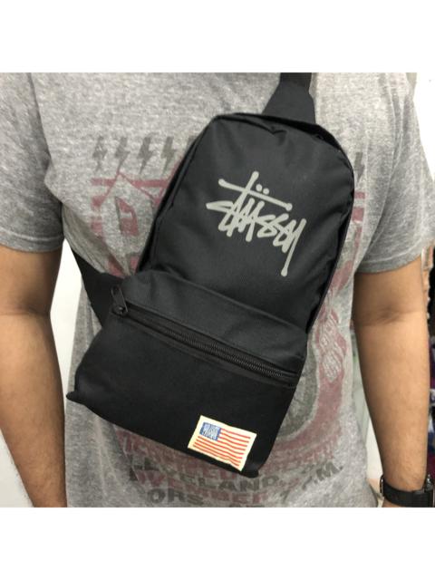 Stüssy AUTHENTIC Stussy Magazine Troops Crossbody Sling Bag