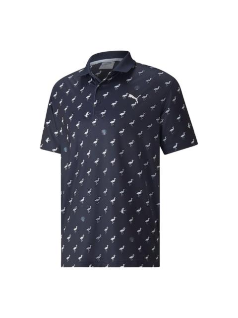 PUMA PUMA Matter Egrets Polo Shirt 'Navy' 533794-02