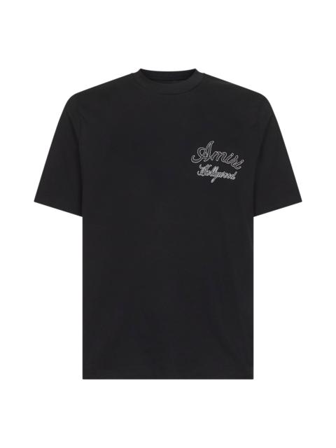 AMIRI Black jersey AMIRI Hollywood T-shirt