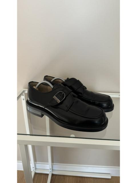 Other Designers Avant Garde black boots leather vintage shoes 90s rare