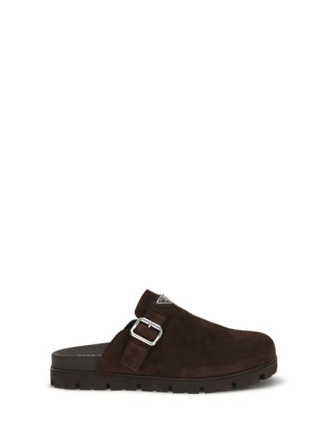 Prada Prada Men Suede Mules