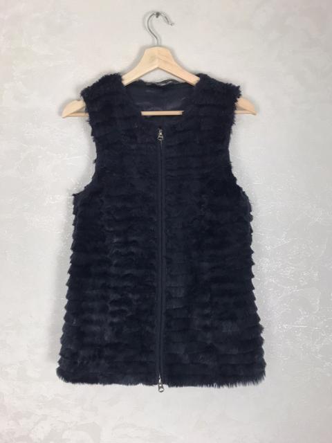 Other Designers Armani Exchange Faux Fur Fluffy Vest
