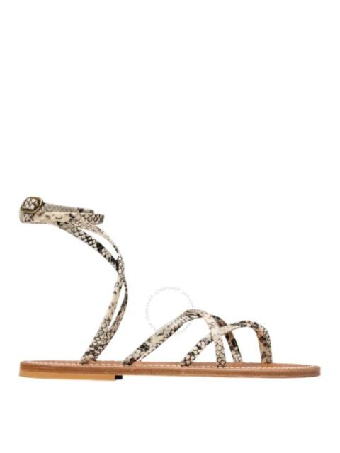 Other Designers K Jacques Crisscrossed Straps Zenobie Sandals
