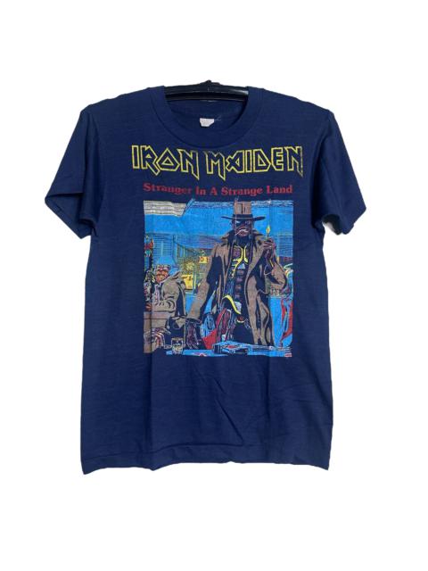 Other Designers Vintage - 🔥RARE🔥Vtg Iron Maiden Stranger in a Strange Land Tshirt