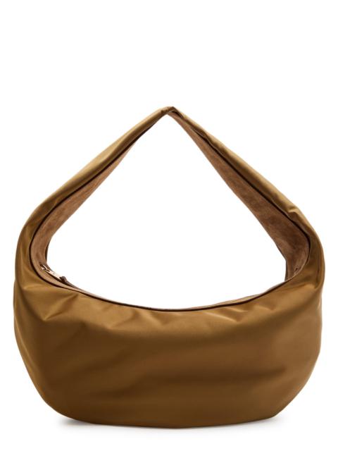 KHAITE Khaite Olivia Sport Medium Nylon and Suede Hobo bag