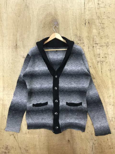 Other Designers Dope - Dope.H Gradient Striped Patterned Knit Cardigan