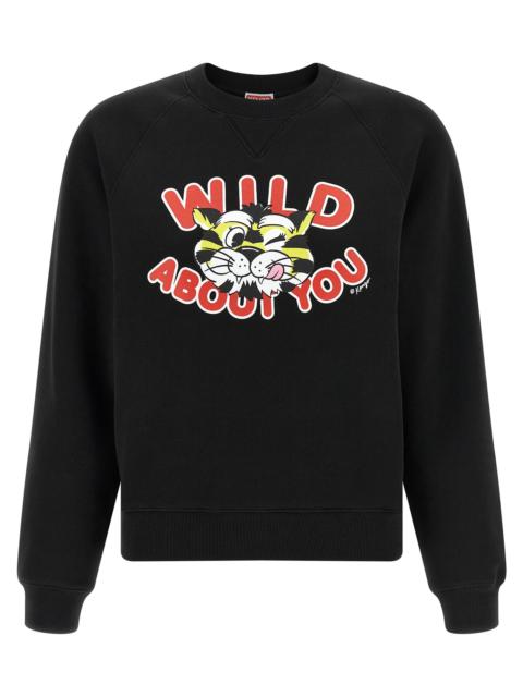KENZO Wild Tiger Sweatshirt Black