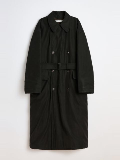 Our Legacy Duvet Trench Black Tide Cotton Nylon