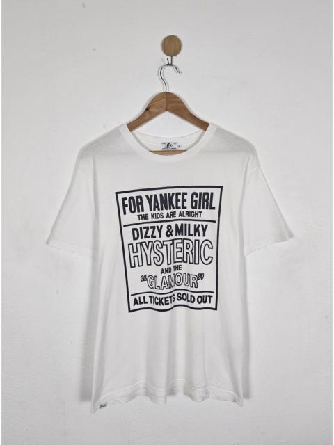 Hysteric Glamour Hysteric Glamour Dizzy & Milky Yankee Girl shirt