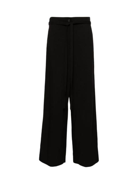 TOTEME Tie-waist fluid trousers