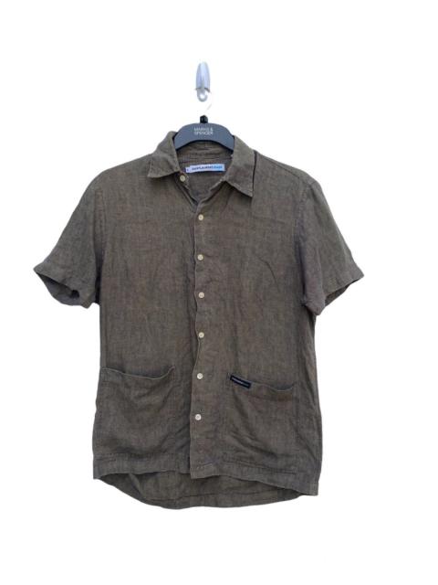 SAINT LAURENT SAINT LAURENT SHIRT DOUBLE POCKET BOTTOM RAYON