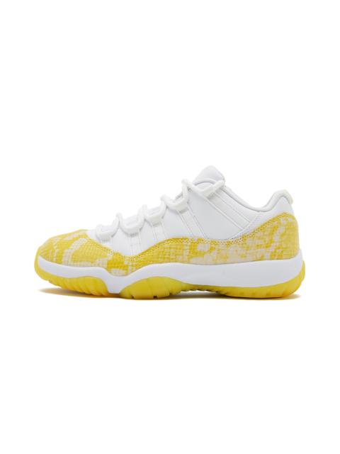 Jordan WMNS Air Jordan 11 Low "Yellow Snakeskin"