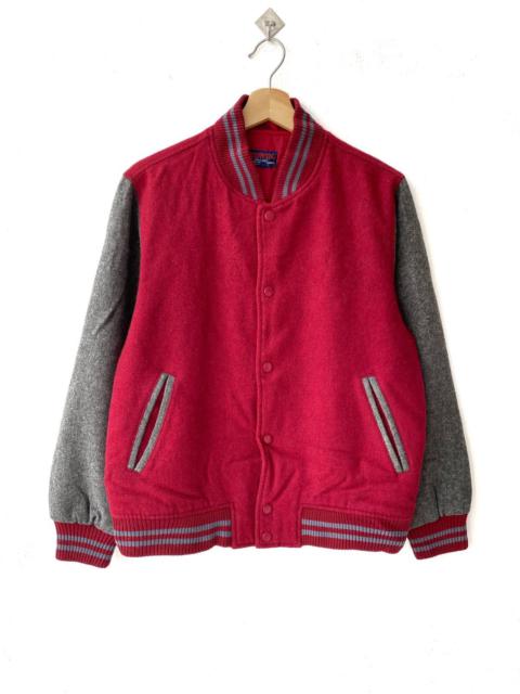 Other Designers Vintage Edwin Varsity Wool Jacket