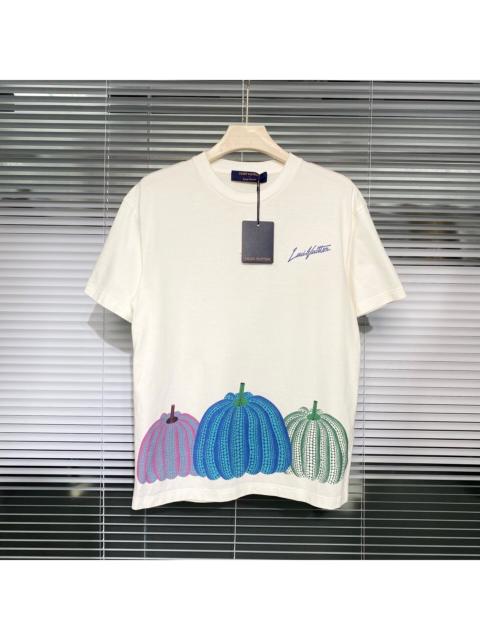 Louis Vuitton Louis Vuitton Yayoi Kusama White Short Sleeve T-Shirt