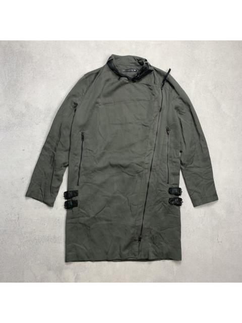 Other Designers Allsaints Wren Biker Coat Jacket Zip Up