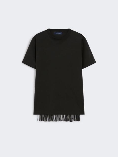 Sportmax T-shirt with fringes