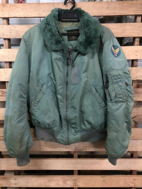 Vtg Alpha Industries Us Air Force Type B-15D Bomber Jacket
