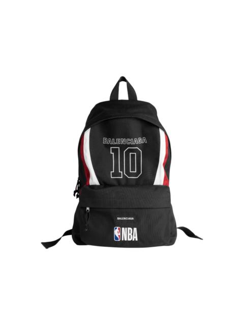 BALENCIAGA Balenciaga x NBA Explorer Backpack Black/White/Vermillon Red