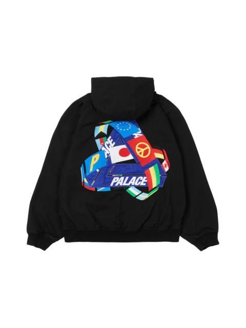 PALACE Palace Tri-Flag Hooded Jacket Black