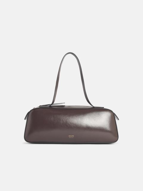 KHAITE 'SIMONA' BROWN LEATHER BAG