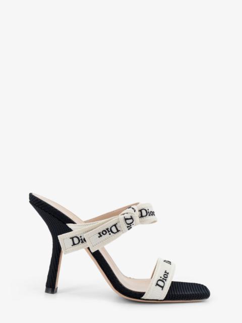 Dior Dior Women Embroidered Canvas J'adior Sandals