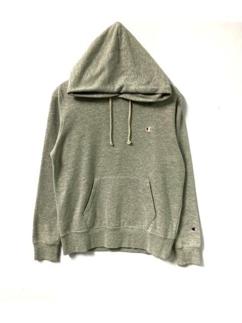 Champion Champion Small Logo Hoodie Grey Large