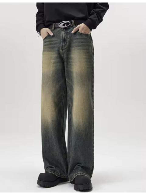 Other Designers Japanese Brand - DISTRESSED BAGGY WIDE LEG DENIM