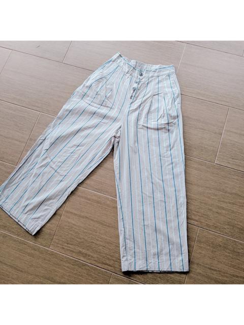 Other Designers Japanese Brand - Japanese Ladies Casual Trousers Stripe Pants