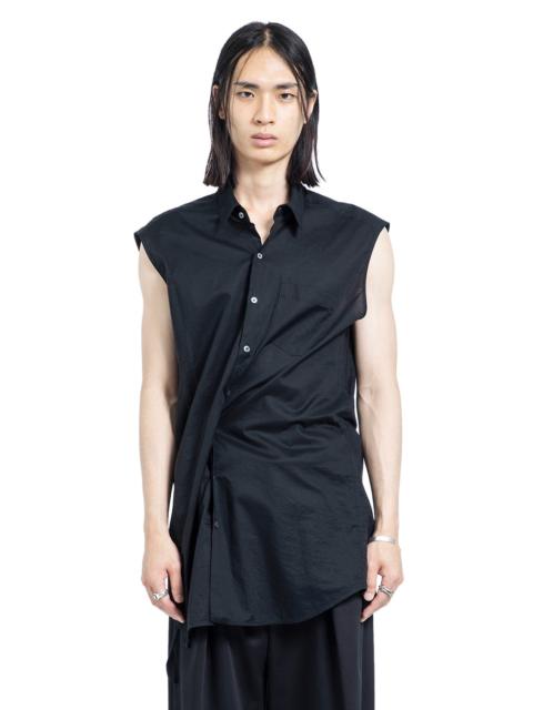 Ann Demeulemeester Dorian Sleeveless Pocket Long Shirt