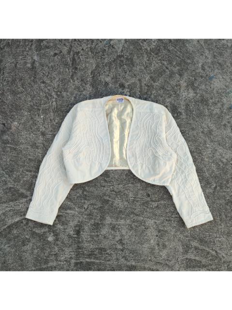 Other Designers Tsumori Chisato - Seed by Chisato Tsumori - Laced Silk Blazer