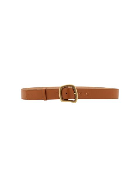 GABRIELA HEARST Simone Medium Leather Belt brown