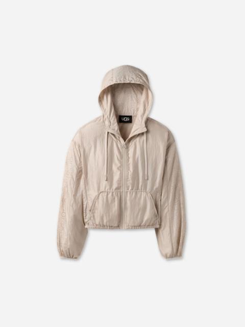 UGG ® Women's Chiara Full-Zip Hooded Jacket Tops in Blff