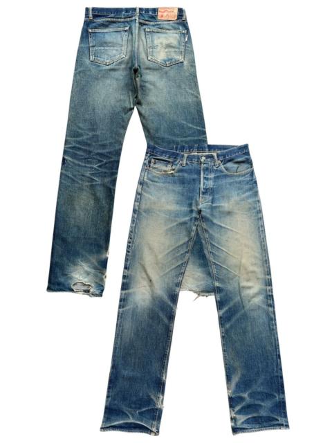 Studio D'Artisan Vintage 90s D'Artisan Distressed Selvedge Denim Jeans 34x34