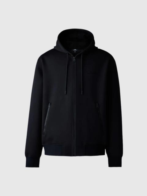 MACKAGE KRYSTOS Double-face Jersey zip-up hoodie