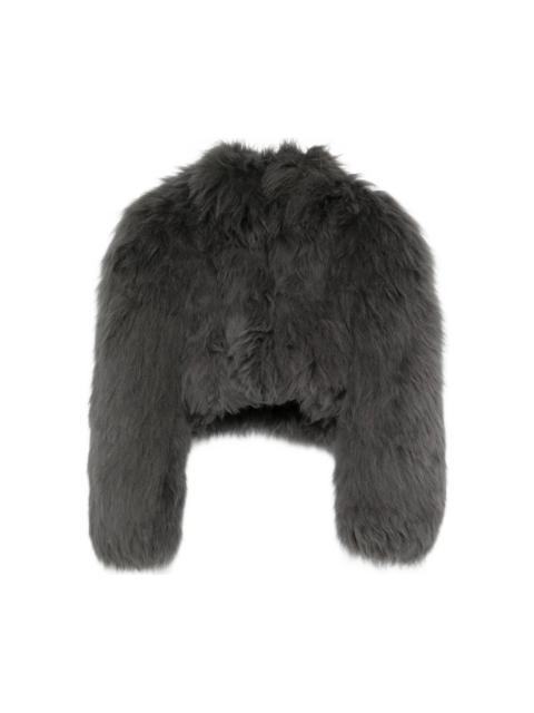 Alaïa Alaïa Grey Jackets Women