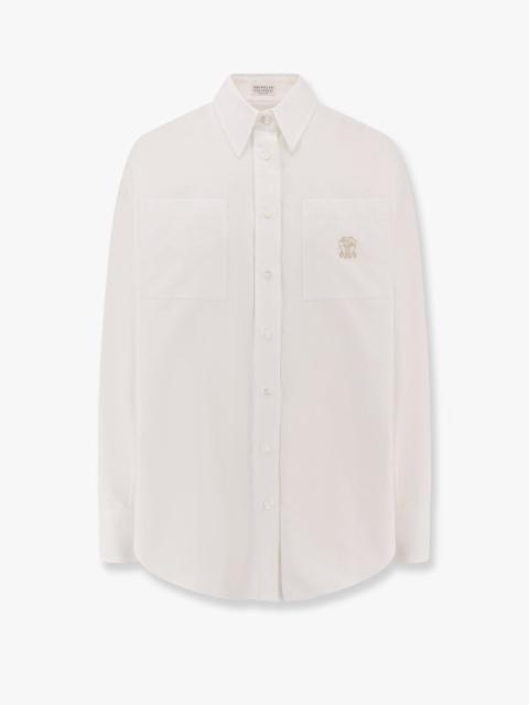 Brunello Cucinelli Women Brunello Cucinelli White Shirts