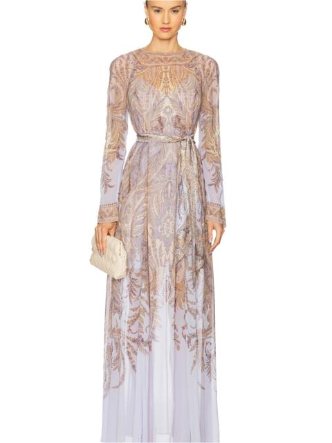 【S MAX MARA】VIOLA ロング シルク オーガンザ ドレス S Max Mara VIOLA Long silk organza dress | REVERSIBLE