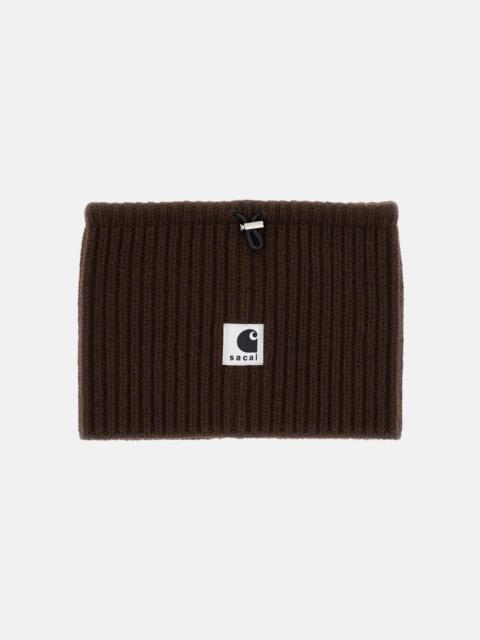 sacai SCALDACOLLO IN MISTO LANA CARHARTT WIP