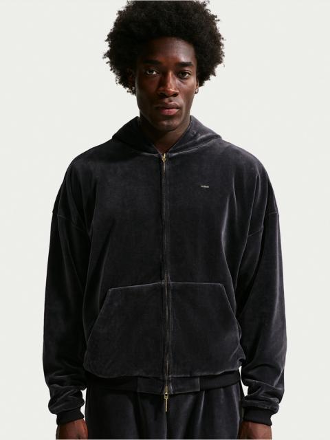 Nike LeBron Men's Velour Full-Zip Basketball Hoodie